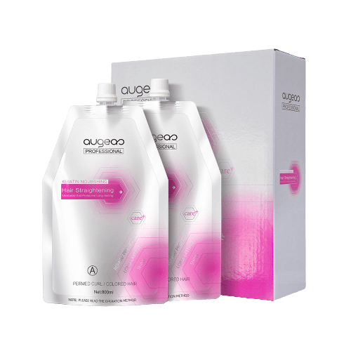 Augeas Keratin Nourishing Hair Straightening Kit 800ml - Image 2