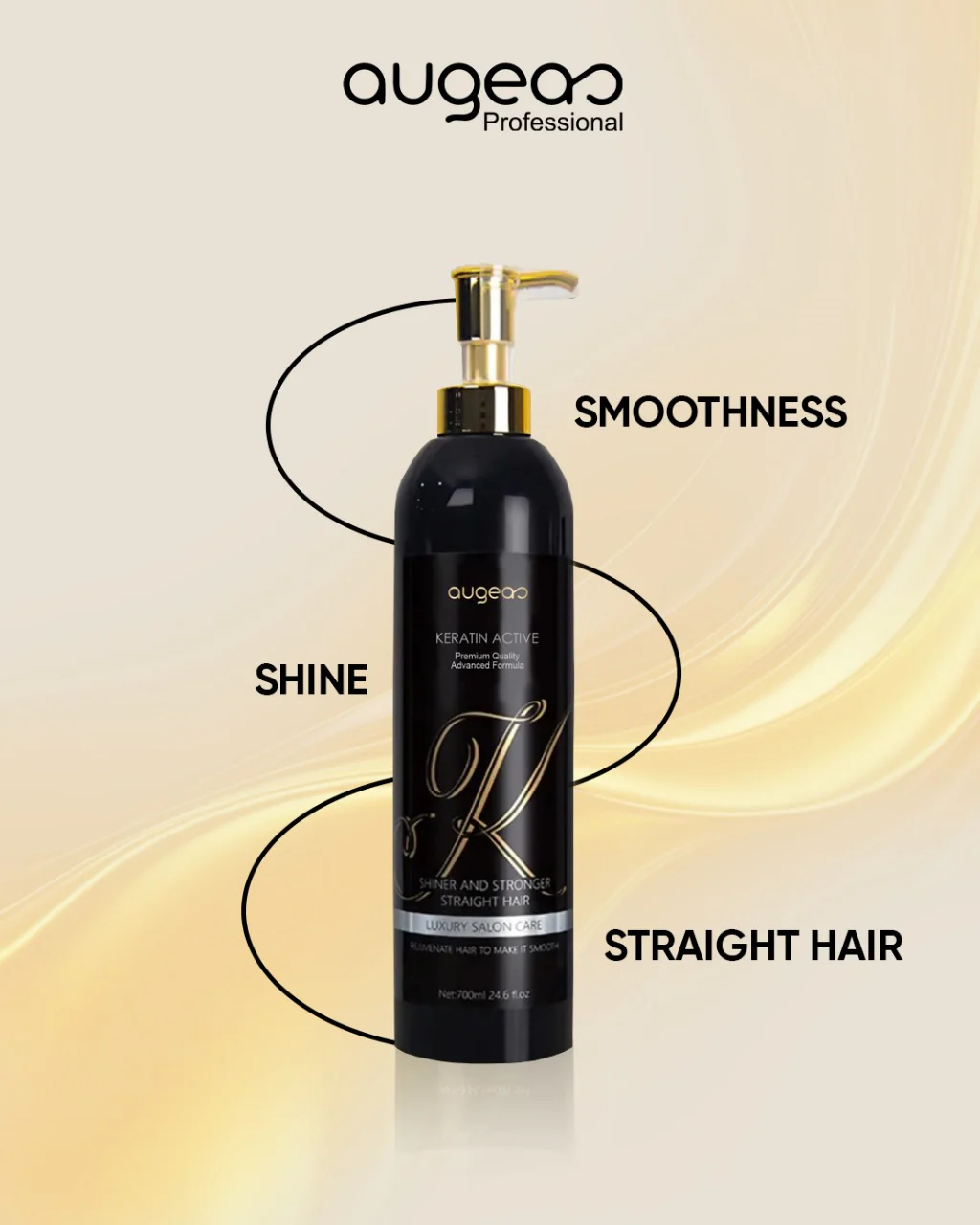Augeas Keratin Treatment 700ml - Image 2